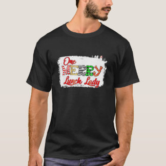 ワンランチメリーレディーラディクリスマスパジャマクリスマスH Tシャツ