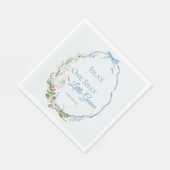 ワンリッ間抜けトガチョウ誕生日水彩 スタンダードランチョンナプキン (角)