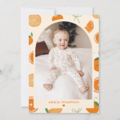 ワンリトルかわいこちゃんファースト誕生日パーティー 招待状 (裏面)