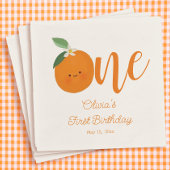 ワンリトルかわいこちゃん誕生日パーティー スタンダードカクテルナプキン