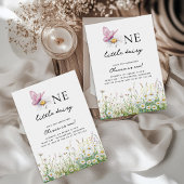 ワンリトルデイジー1歳の誕生日 招待状