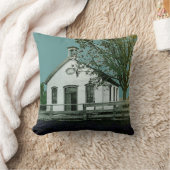 ワンルームスクールハウスウォーターカラー先生 クッション (ブランケット)