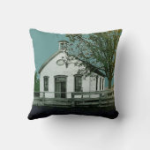 ワンルームスクールハウスウォーターカラー先生 クッション (裏面)