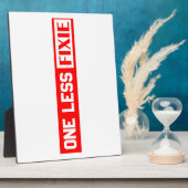 ワンレスフィクシー フォトプラーク (側面)