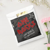 ワンロック – 男の子1歳の誕生日 フェイバーバッグ (封をした状態)