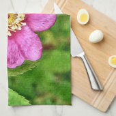 ワンワイルドバラ – アイダホ キッチンタオル (四つ折り)