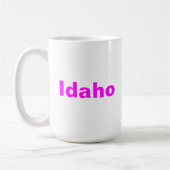ワンワイルドバラ – アイダホ コーヒーマグカップ (左)