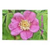 ワンワイルドバラ 枕カバー (裏面)