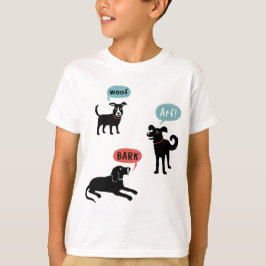 ワンワン バーク アーフ ウゥゥ Tシャツ