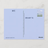 ワンワールドインフィニティポストカードNY ポストカード (裏面)