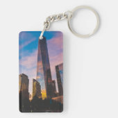 ワンワールドタワーランドマーク1ワールドトレードセンタープラ キーホルダー (裏面)