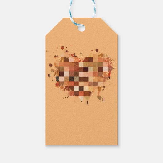 ワンワールドハートギフトラベル ギフトタグ (正面)