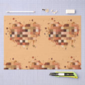 ワンワールドハートティッシュペーパー 薄葉紙 (クラフト)