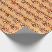 ワンワールドハートラッピング紙 ラッピングペーパー (角)