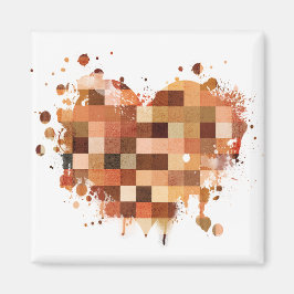 ワンワールドハート磁石 マグネット