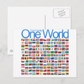 ワンワールド ポストカード (正面/裏面)