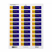 ワンワールド ラベル (フルシート)