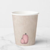 ワン不気味かわいい幽霊ハロウィーン誕生日 紙コップ (裏面)