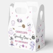 ワン不気味ガールズハロウィーン1歳の誕生日 フェイバーボックス (オープン)