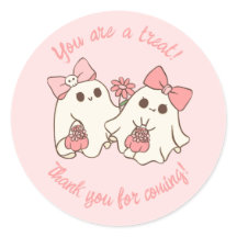 ワン不気味キュートなピンク幽霊&ボウズ1歳の誕生日