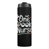 ワン不気味ナースおもしろい幽霊ナースハロウィーンエッセン タンブラー (正面)
