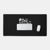 ワン不気味ナースおもしろい幽霊ナースハロウィーンエッセン デスクマット (キーボード&マウス)