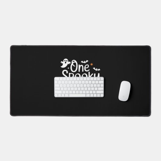 ワン不気味ナースおもしろい幽霊ナースハロウィーンエッセン デスクマット (キーボード&マウス)