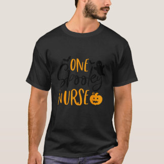 ワン不気味ナースかわいいブーブハロウィーン看護 Tシャツ
