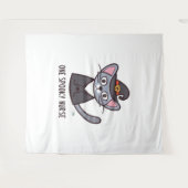 ワン不気味ナースネコ – Feline Festival activities for Hall タペストリー (正面(横))