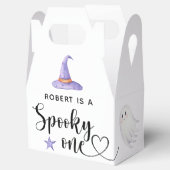 ワン不気味ハロウィーンの最初の誕生日パーティー フェイバーボックス (オープン)