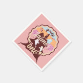 ワン不気味ハロウィーンファースト誕生日幽霊パーティー スタンダードカクテルナプキン (角)