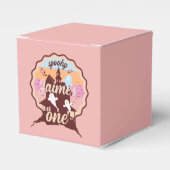 ワン不気味ハロウィーンファースト誕生日幽霊パーティー フェイバーボックス (正面サイド)