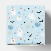 ワン不気味ハロウィーンブルー幽霊ファースト誕生日 フェイバーボックス (上部)