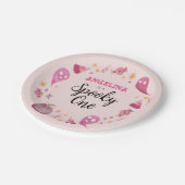 ワン不気味ハロウィーン最初の誕生日パーティー ペーパープレート (アングル)