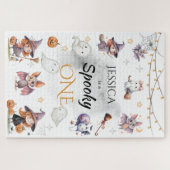 ワン不気味ハロウィーン誕生日パズル ジグソーパズル (横)