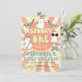 ワン不気味ハロウィーン誕生日パーティー 招待状 (スタンド正面)