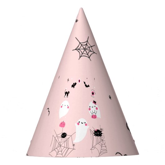 ワン不気味ハロウィーン誕生日 パーティーハット (正面)