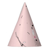 ワン不気味ハロウィーン誕生日 パーティーハット (左)