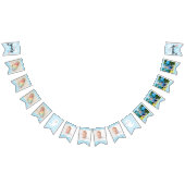 ワン不気味ブルーファースト誕生日 バンティングフラッグ (全)