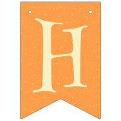 ワン不気味幽霊ムーンボーイハロウィーンハッピーバースデー バンティングフラッグ (第2の旗)