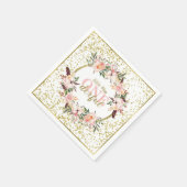 ワン恋しく思ダフル誕生日ナプキン スタンダードカクテルナプキン (角)