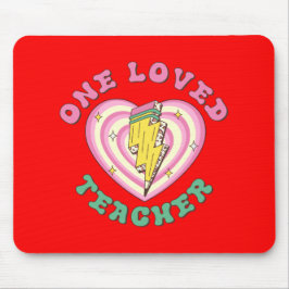 ワン愛先生バレンタイン先生ギフト マウスパッド