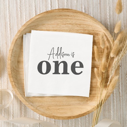 ワン誕生日招待状 スタンダードランチョンナプキン