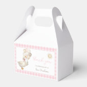 ワン間抜けガチョウ、風船、レトロギンガム フェイバーボックス (正面サイド)