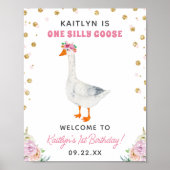 ワン間抜けグースガールズ1st誕生日パーティーへようこそ ポスター (正面)