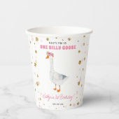ワン間抜けグースガールズ1st誕生日パーティー 紙コップ (正面)