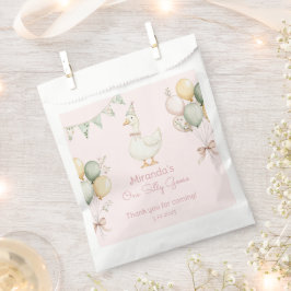 ワン間抜けグースガール1st誕生日 フェイバーバッグ