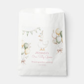 ワン間抜けグースガール1st誕生日 フェイバーバッグ (正面)