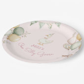 ワン間抜けグースガール1st誕生日 ペーパープレート