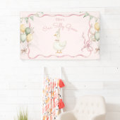 ワン間抜けグースガール1st誕生日 横断幕 (インサイチュ)